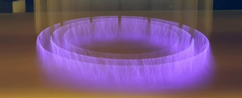 FlexiDyne Long Exposure Reveals Corona Rings FlexiDyne Long Exposure Reveals Corona Rings